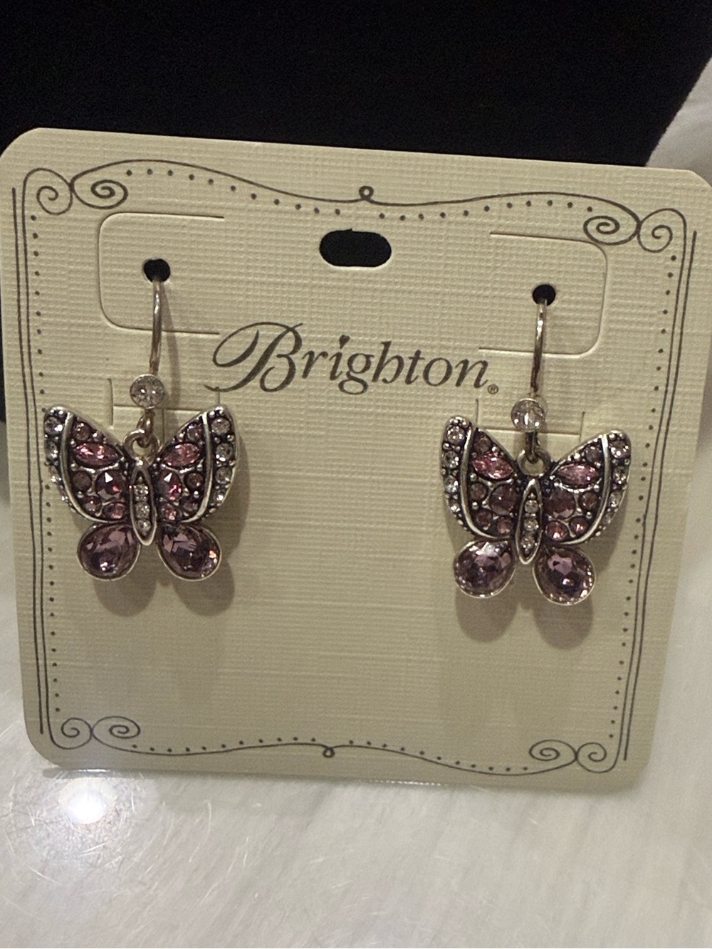 🦋 Brighton Rare Trust Your Journey Butterfly Earrings
